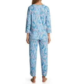 Ellen Tracy Boxy Button Front PJ Set 8725571 -Freya Fashion Shop ellen tracy elen01 8725571 bs