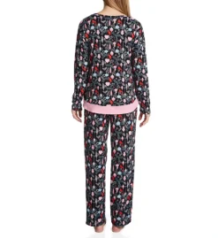 Ellen Tracy Brushed Sweater Knit Long Sleeve PJ Set 8725572 -Freya Fashion Shop ellen tracy elen01 8725572 bs