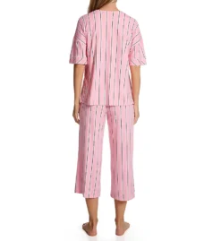 Ellen Tracy Boxy Button Front Kimono PJ Set 8725574 -Freya Fashion Shop ellen tracy elen01 8725574 bs