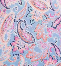 Ellen Tracy Paisley Short Sleeve Cropped Pant PJ Set 8725597 -Freya Fashion Shop ellen tracy elen01 8725597 cs1