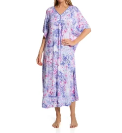 Ellen Tracy Printed Long Caftan 8925534