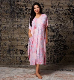 Ellen Tracy Paisley Long Caftan 8925558 -Freya Fashion Shop ellen tracy elen01 8925558 cs2