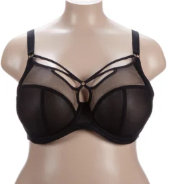 Elomi Sachi Caged Plunge Underwire Bra EL4350 -Freya Fashion Shop elomi elom01 el4350 fs