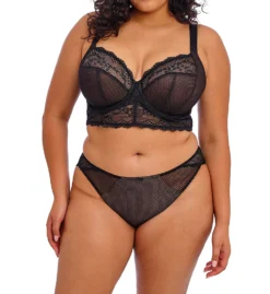 Elomi Charley Underwire Plunge Longline Bra EL4381 -Freya Fashion Shop elomi elom01 el4381 cs1
