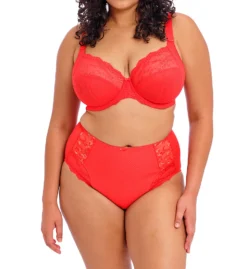 Elomi Charley Underwire Stretch Lace Plunge Bra EL4382 -Freya Fashion Shop elomi elom01 el4382 cs2