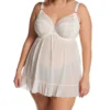 Elomi Priya Underwire Babydoll Top EL4551 -Freya Fashion Shop elomi elom01 el4551 gs