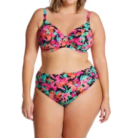 Elomi Savaneta Underwire Plunge Bikini Swim Top ES1302 -Freya Fashion Shop elomi elom01 es1302 cs1