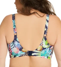 Elomi Pina Colada Underwire Plunge Bikini Swim Top ES7262 -Freya Fashion Shop elomi elom01 es7262 bs