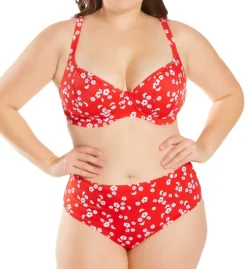 Elomi Plain Sailing Underwire Sweetheart Bikini Swim Top ES7272 -Freya Fashion Shop elomi elom01 es7272 cs1