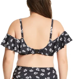 Elomi Plain Sailing Underwire Frill Bikini Swim Top ES7273 -Freya Fashion Shop elomi elom01 es7273 bs