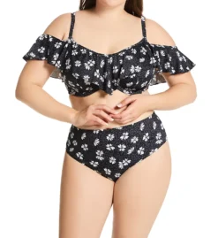 Elomi Plain Sailing Underwire Frill Bikini Swim Top ES7273 -Freya Fashion Shop elomi elom01 es7273 cs3