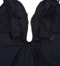 Elomi Plain Sailing Solid Non Wired Plunge Swimsuit ES7280 -Freya Fashion Shop elomi elom01 es7280 cs6