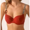 Empreinte Wild Underwire Solid 3 Part Cup Swim Top KMS-WLD -Freya Fashion Shop empreinte empr01 kms wld gs
