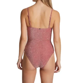 Everyday Sunday Peaceful Sunday Shiny Cutout One Piece Swimsuit 0063 -Freya Fashion Shop everyday sunday ever01 0063 bs