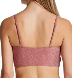 Everyday Sunday Peaceful Sunday Shiny Wrap Crop Bikini Swim Top 0107T -Freya Fashion Shop everyday sunday ever01 0107t bs