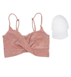 Everyday Sunday Peaceful Sunday Shiny Wrap Crop Bikini Swim Top 0107T -Freya Fashion Shop everyday sunday ever01 0107t cs5