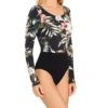 Everyday Sunday Tulum Love Long Sleeve One Piece Swimsuit 0145 -Freya Fashion Shop everyday sunday ever01 0145 gs