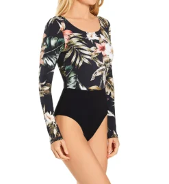 Everyday Sunday Tulum Love Long Sleeve One Piece Swimsuit 0145
