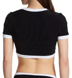 Everyday Sunday Sunday Romance Short Sleeve Rashguard Swim Top J0205 -Freya Fashion Shop everyday sunday ever01 j0205 bs