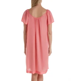 Exquisite Form Coloratura Flutter Sleeve Short Nightgown 30109 -Freya Fashion Shop exquisite form exqf01 30109 bs
