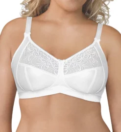 Exquisite Form Wirefree 4-Part Cup Bra With Embroidered Mesh 5100514