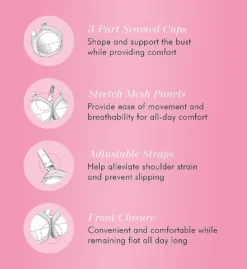 Exquisite Form Front Close Classic Support Bra 5100530 -Freya Fashion Shop exquisite form exqf01 5100530 cs6