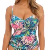 Fantasie Langkawi Underwire Twist Front Tankini Swim Top FS1754