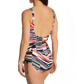 Fantasie Sanoa Island Underwire V-Neck One-Pc Swimsuit FS3030 -Freya Fashion Shop fantasie fan001 fs3030 bs