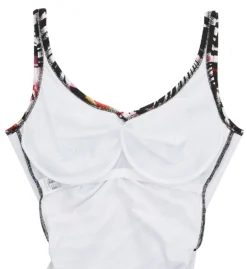 Fantasie Sanoa Island Underwire V-Neck One-Pc Swimsuit FS3030 -Freya Fashion Shop fantasie fan001 fs3030 cs6