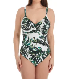 Fantasie Palm Valley Underwire Twist Front Swimsuit FS6768 -Freya Fashion Shop fantasie fan001 fs6768 fs