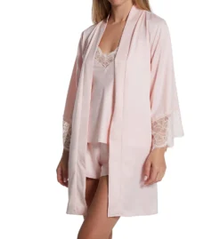 Flora Nikrooz Kit Matte Charmeuse Wrap Robe With Lace T90482 -Freya Fashion Shop flora nikrooz flor01 t90482 cs5