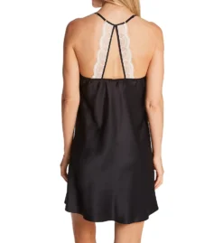 Flora Nikrooz Kit Matte Charmeuse Chemise With Lace T90484 -Freya Fashion Shop flora nikrooz flor01 t90484 bs