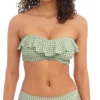 Freya Check In Bandeau Bikini Underwire Swim Top AS1910 -Freya Fashion Shop freya fre001 as1910 gs