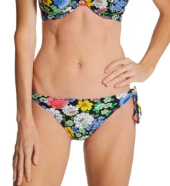Freya Floral Haze Tie Side Bikini Brief Swim Bottom AS2875
