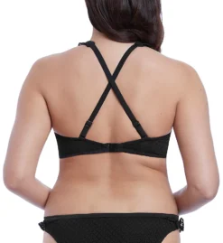 Freya Bohemia Underwire Ruffle Plunge Swim Top AS2972 -Freya Fashion Shop freya fre001 as2972 cs1