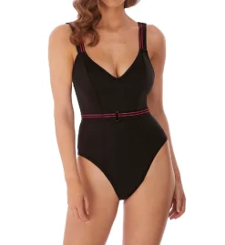 Freya Club Envy Wire Free Plunge One Piece Swimsuit AS6826