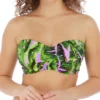 Freya Jungle Oasis Underwire Padded Bandeau Swim Top AS6841 -Freya Fashion Shop freya fre001 as6841 gs