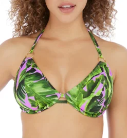 Freya Jungle Oasis Underwire Bandless Halter Swim Top AS6842