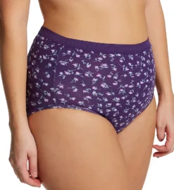 Fruit Of The Loom Fit For Me Plus Size Cotton Brief Panties - 3 Pack 3DBRASP