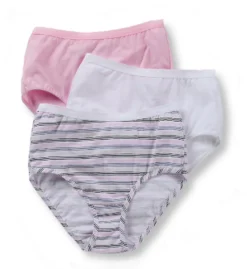 Fruit Of The Loom Cotton Brief Panties - 3 Pack 3DBRIAS -Freya Fashion Shop fruit of the loom fotl01 3dbrias cs2