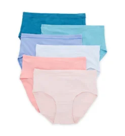 Fruit Of The Loom Beyond Soft Brief Panty - 6 Pack 6DBSML1 -Freya Fashion Shop fruit of the loom fotl01 6dbsml1 cs2