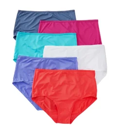 Fruit Of The Loom Microfiber Brief Panties - 6 Pack 6DMFBF1 -Freya Fashion Shop fruit of the loom fotl01 6dmfbf1 cs2