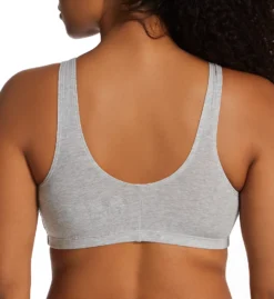 Fruit Of The Loom Comfort Cotton Blend Front Close Sports Bra 2 Pack 96014PK -Freya Fashion Shop fruit of the loom fotl01 96014pk bs