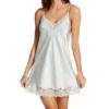 GINIA Silk Chemise With Lace Trim GPM301