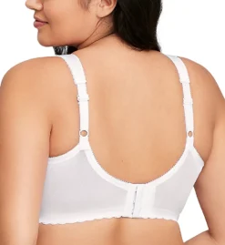 Glamorise Magic Lift Full Figure Wireless Support Bra 1000 -Freya Fashion Shop glamorise glam01 1000 bs