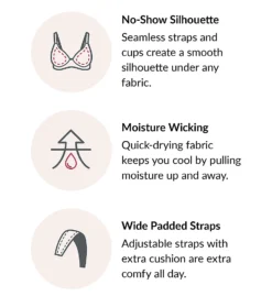 Glamorise Magic Lift Seamless Unlined Soft Cup Bra 1080 -Freya Fashion Shop glamorise glam01 1080 cs5