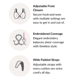 Glamorise Magic Lift Full Figure Front Hook Bra 1200 -Freya Fashion Shop glamorise glam01 1200 cs2