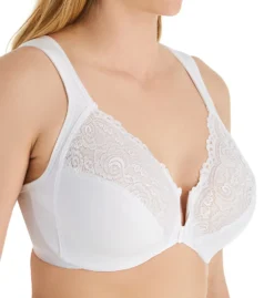 Glamorise Wonderwire Front Closure Bra 1245 -Freya Fashion Shop glamorise glam01 1245 cs6