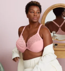 Glamorise Wonderwire Front Closure T-Back Bra 1246 -Freya Fashion Shop glamorise glam01 1246 cs6