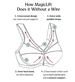 Glamorise Magic Lift With Posture Back Support Bra 1265 -Freya Fashion Shop glamorise glam01 1265 cs4